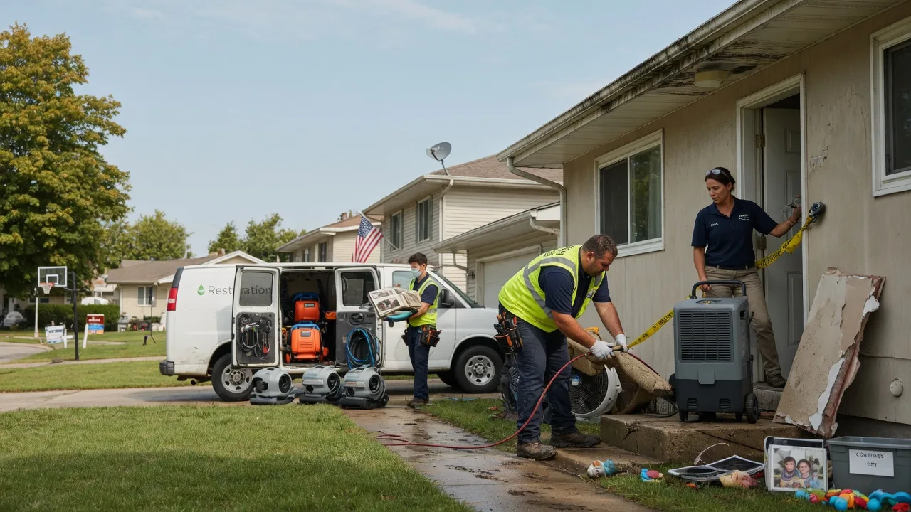 Water Damage Restoration in Tama, IA near me